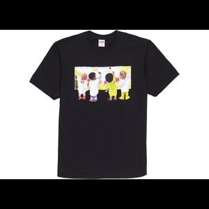 Supreme Kids Tee Black Size Medium (SOLD)